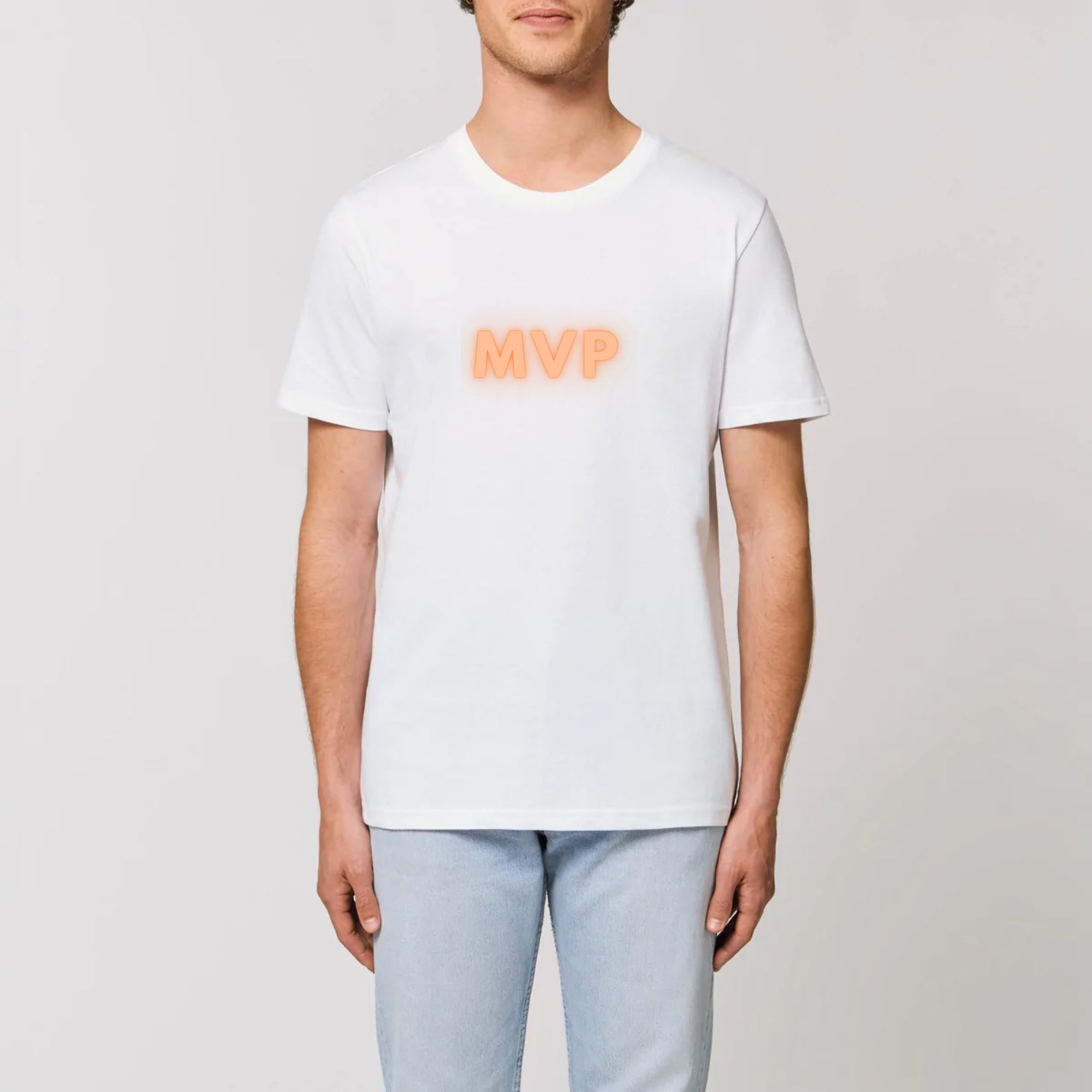 MVP Orange Glow Eco friendly T shirt Sustainable Gamer